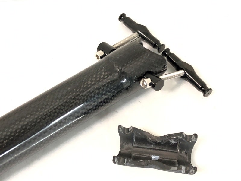 ノーブランド NOBRAND ブロンプトン用 カーボンシートポスト CARBON